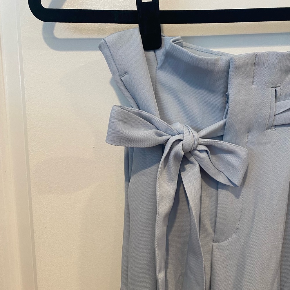 Wide Legged High Waisted Trousers